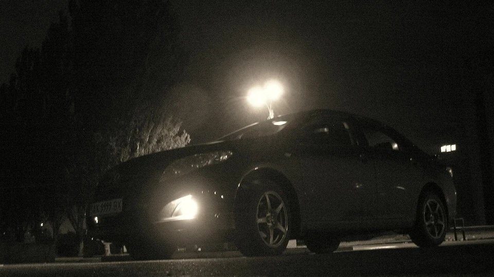 Toyota Corolla BLACK and WHITE