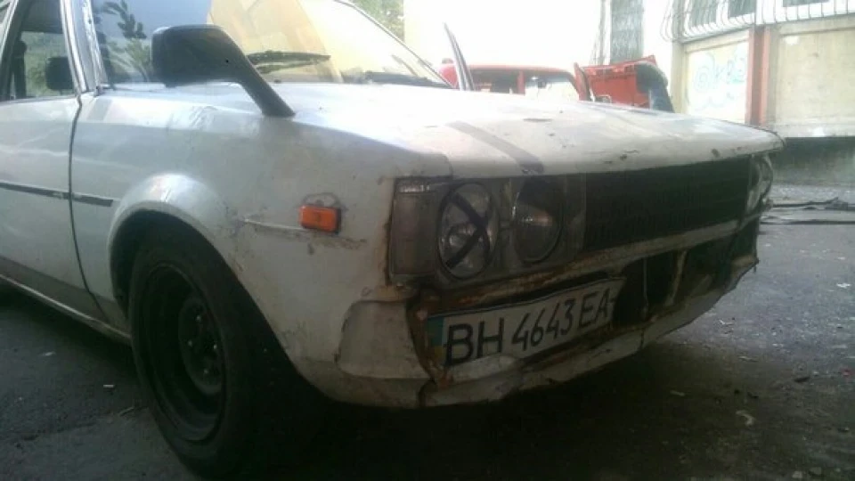 Toyota Corolla burnout KE70 2