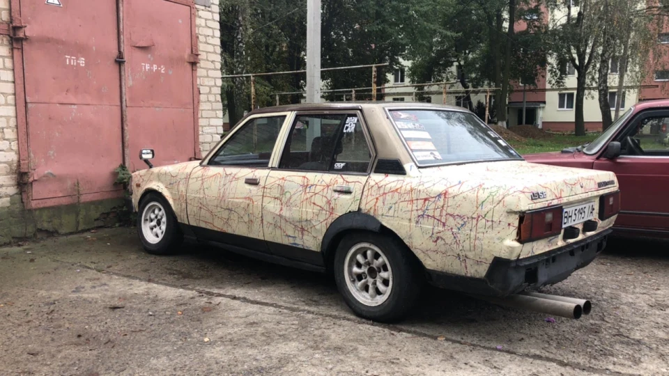 Toyota Corolla Дрифт корч а-ля рогатка 4