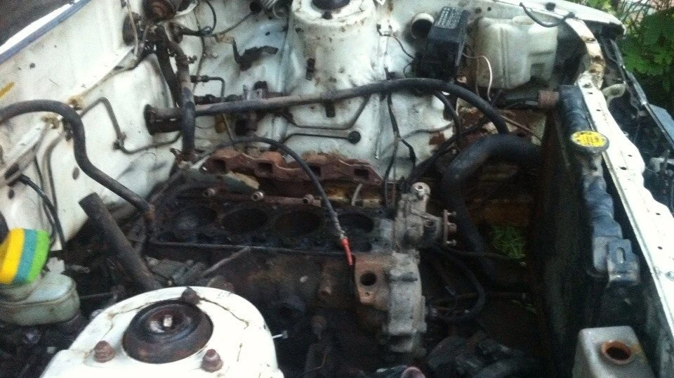 Toyota Cresta Білий матрац