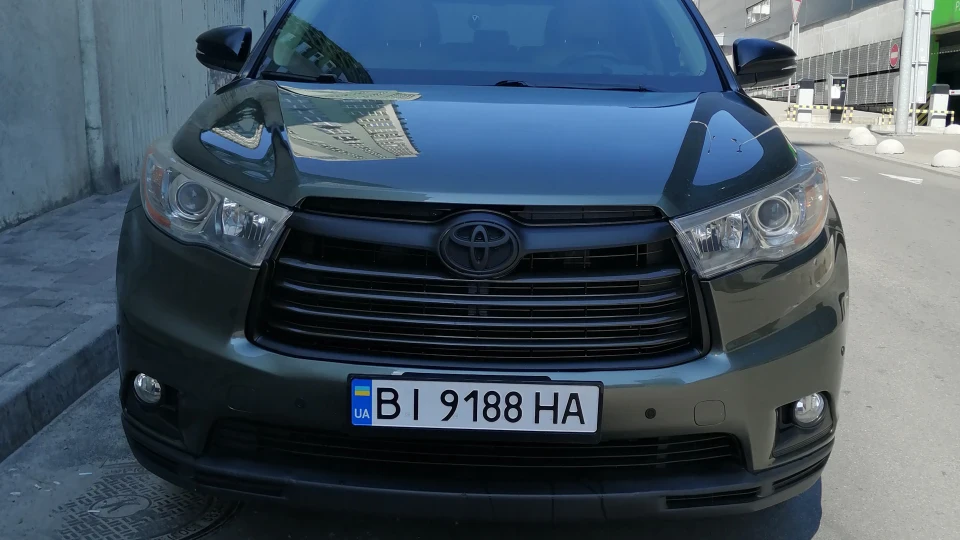 Toyota Highlander Зелений металік. 3.5 бен 2