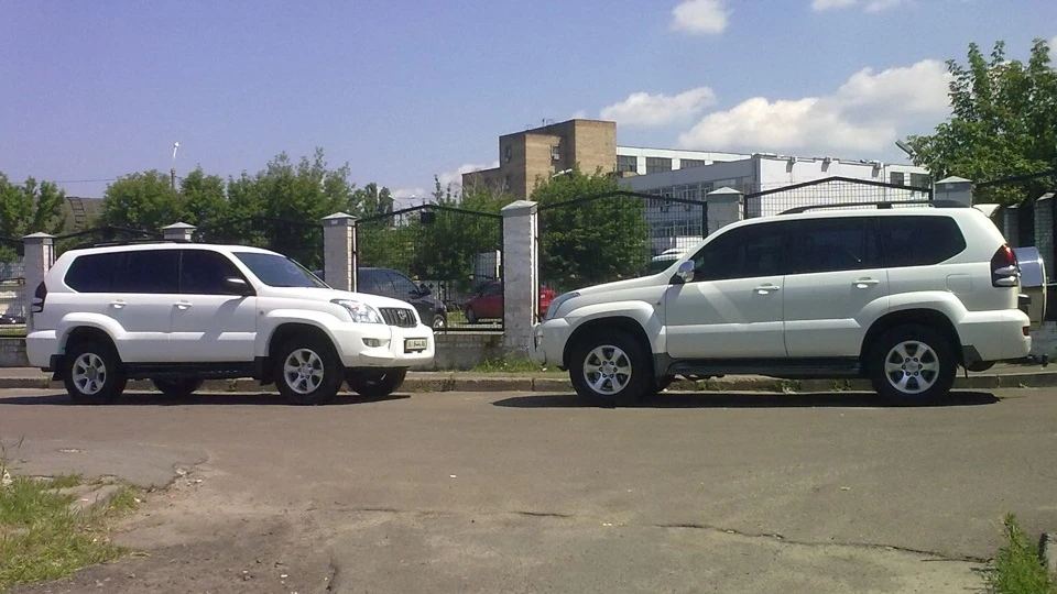 Toyota Land Cruiser Prado БІЛИЙ МАТ) 2