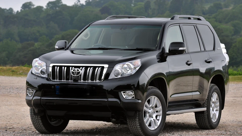 Toyota Land Cruiser Prado Чорний Япончик