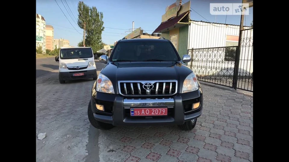 Toyota Land Cruiser Prado Шакаладка