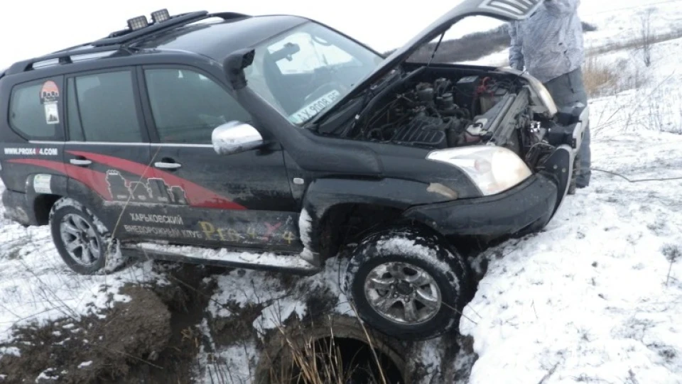 Toyota Land Cruiser Prado туризм, тягач Дикої 5