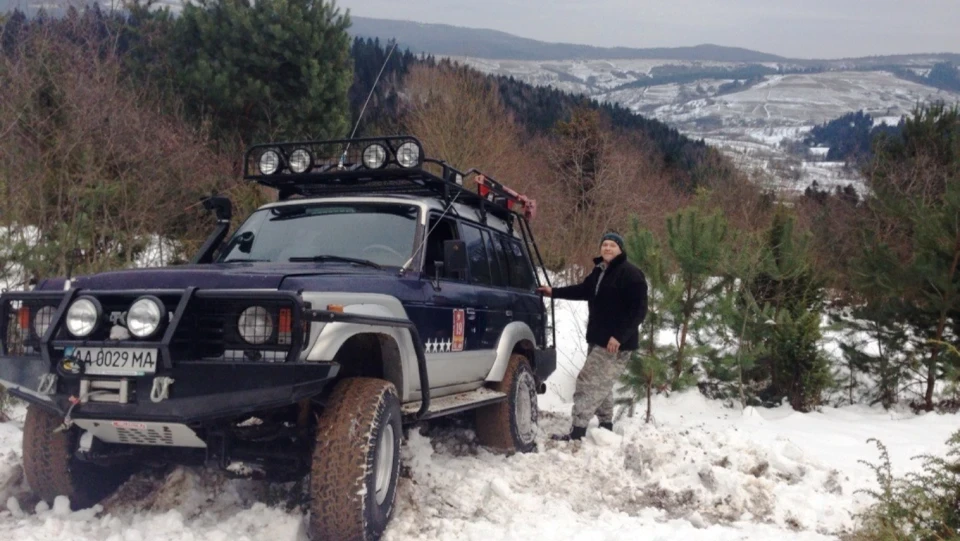 Toyota Land Cruiser 12 НТ мех.блокування 2