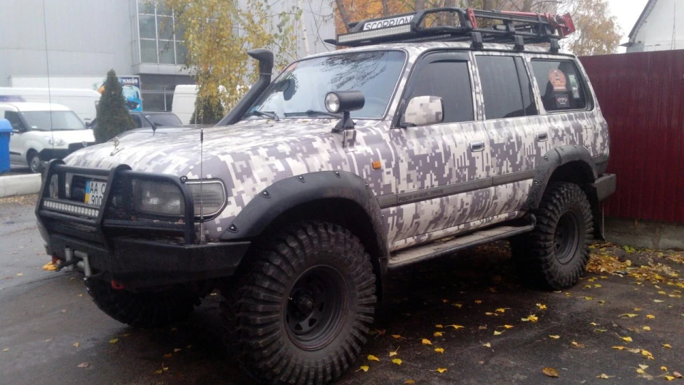 Toyota Land Cruiser Генерал піщаних кар'єро 4