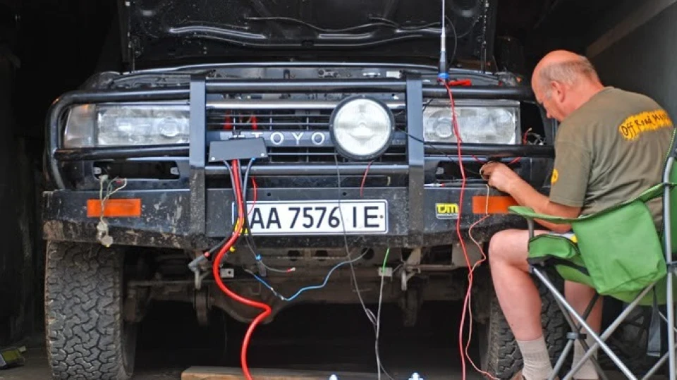 Toyota Land Cruiser Тепловоз 4