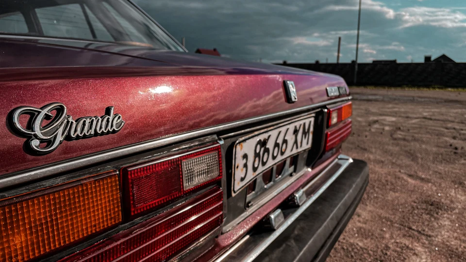 Toyota Mark II 1g-eu. Червона маркування 3