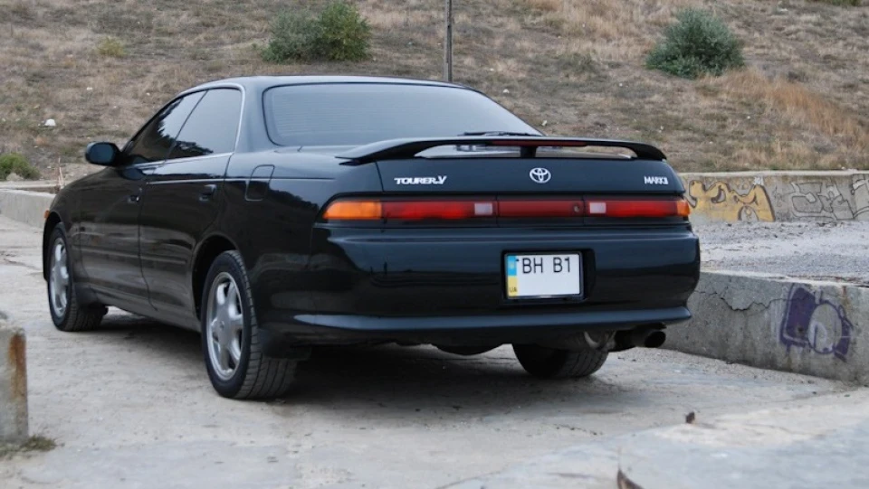 Toyota Mark II зелений tourer V 5