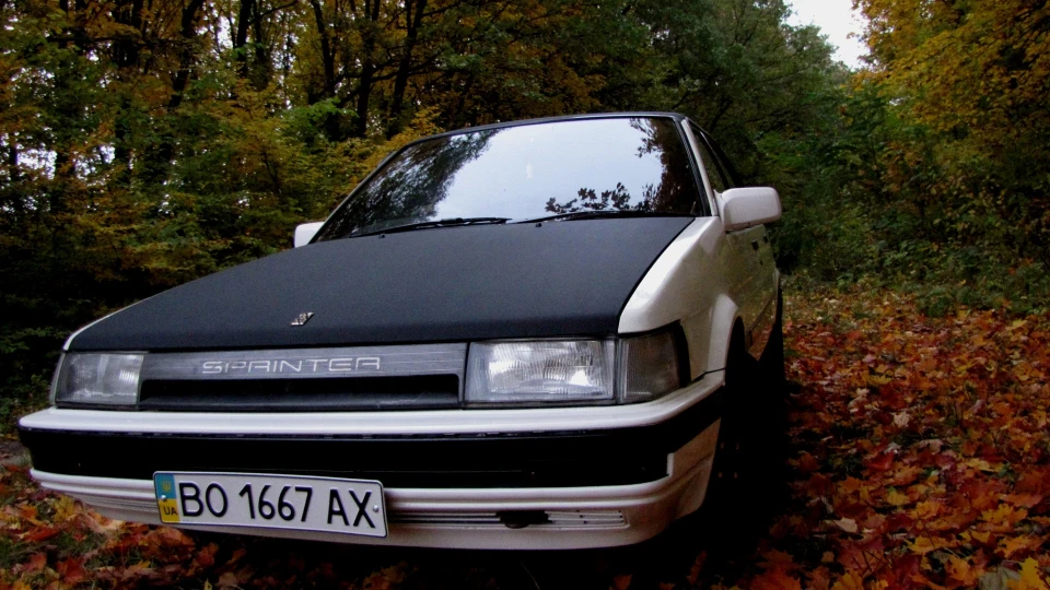 Toyota Sprinter BLACK AND WHITE 5