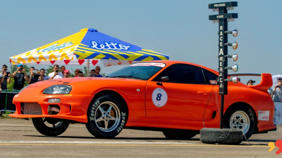 Toyota Supra JZA80 1000+hp ET- 9.1 4