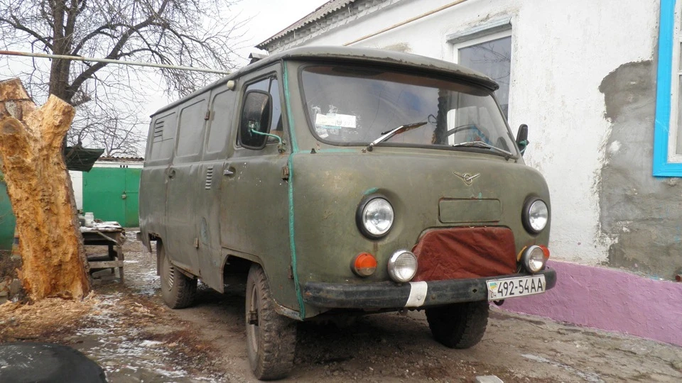 УАЗ 452 бобер хаки