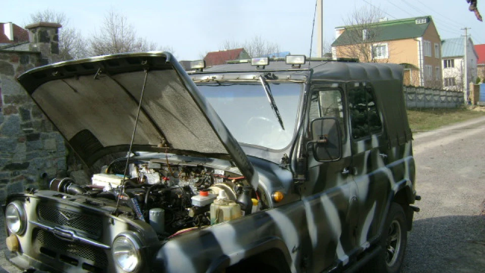 УАЗ 469 2.4 дизель Andoria 4c90