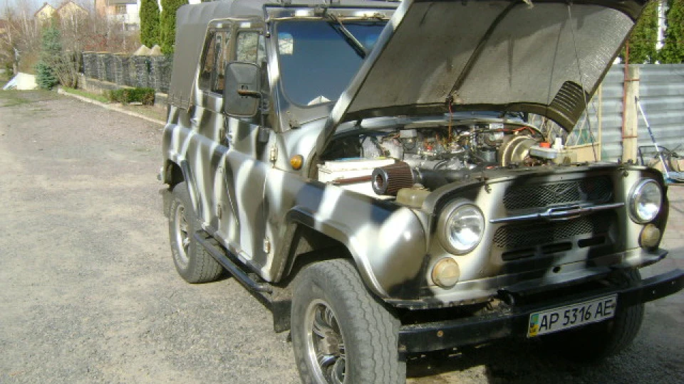 УАЗ 469 2.4 дизель Andoria 4c90 2