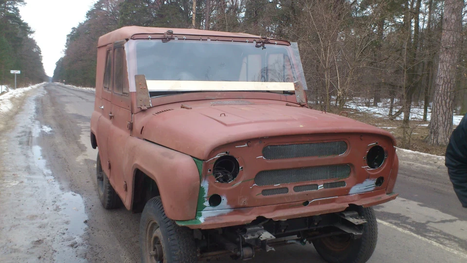 УАЗ 469 УАЗ 469 + BMW 524td 4