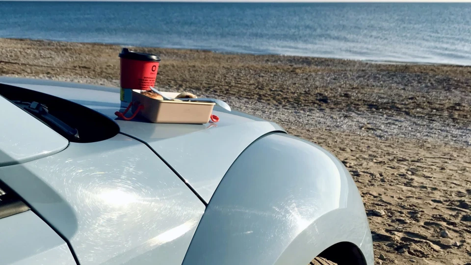 Volkswagen Beetle sky blue 4