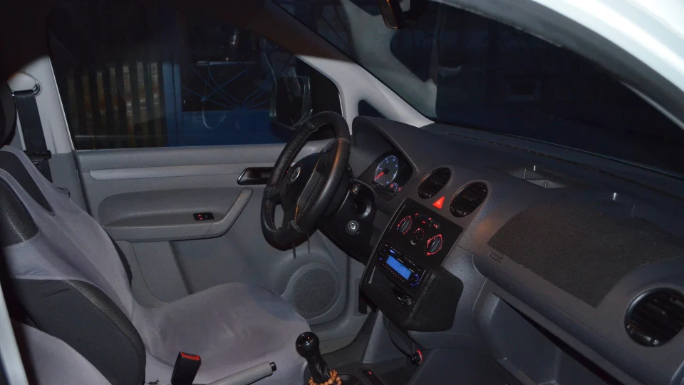 Volkswagen Caddy білий 1.9TDI 3