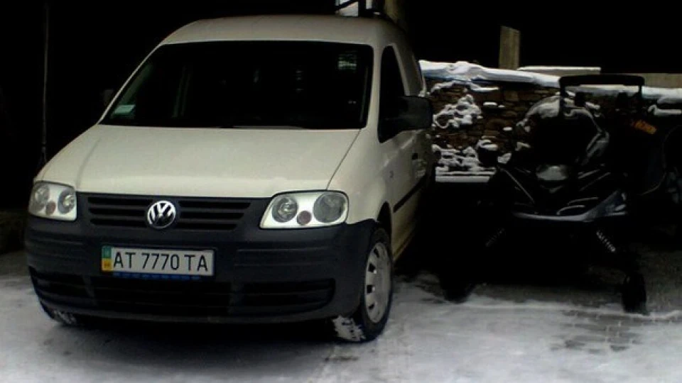 Volkswagen Caddy Білий лебідь