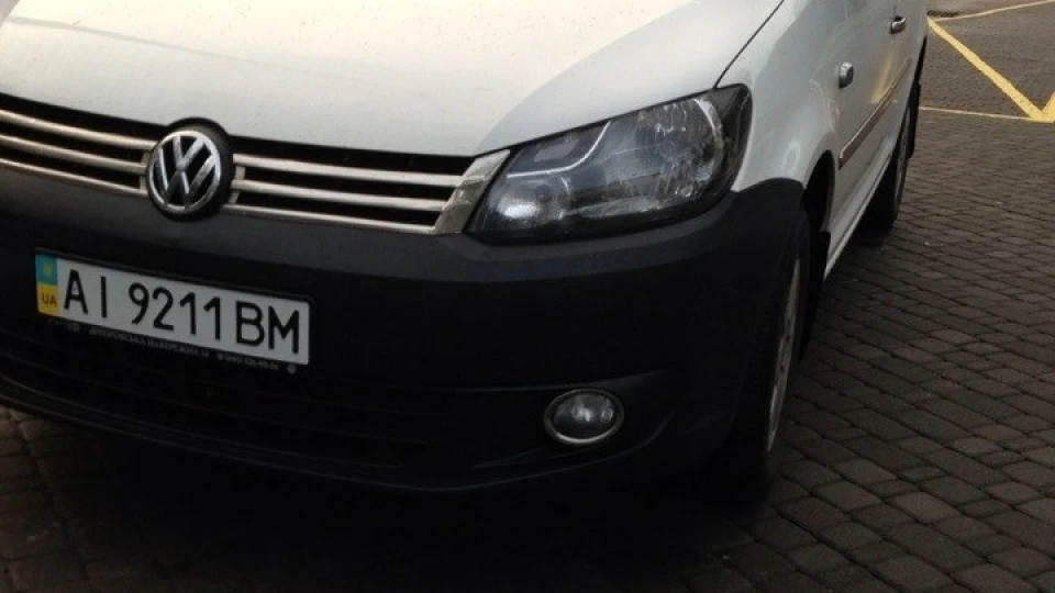 Volkswagen Caddy Білий танк))