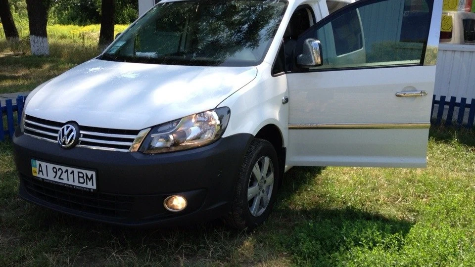 Volkswagen Caddy Білий танк)) 5