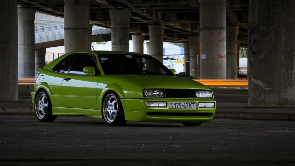 Volkswagen Corrado 2.9 verde ithaca 3