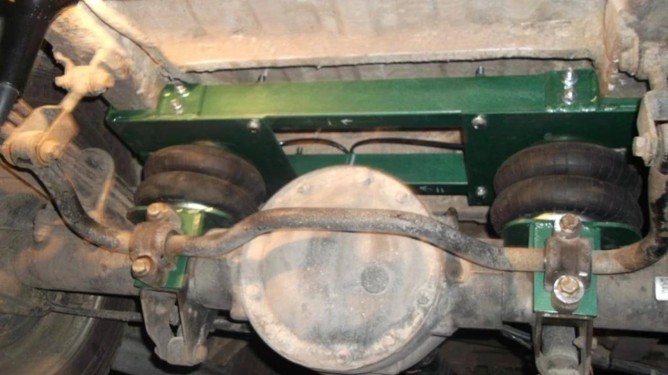 Volkswagen Crafter Пневма два варіанти 3