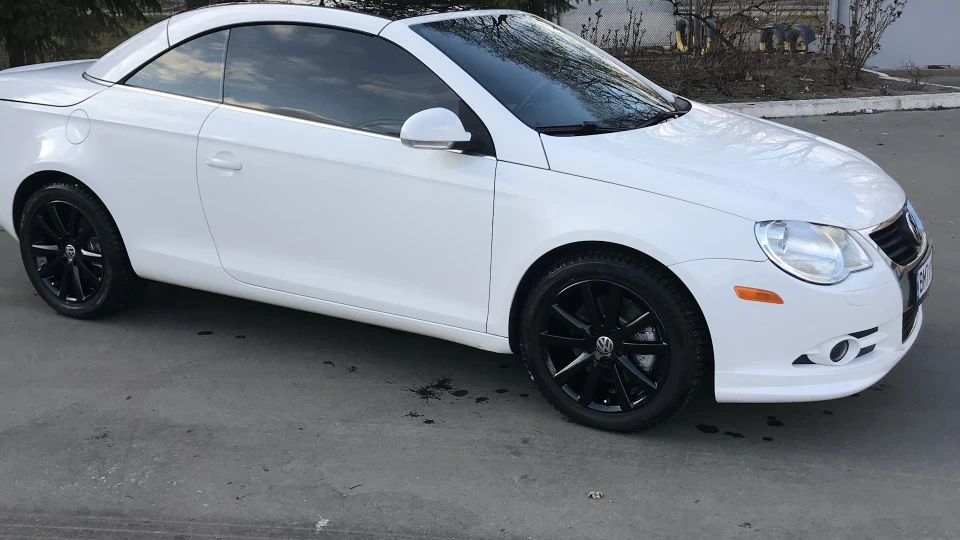 Volkswagen Eos возити дитину до школи!!