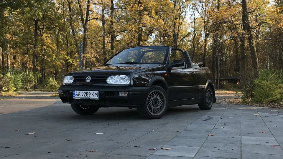 Volkswagen Golf Cabriolet Безголовий чорник 5