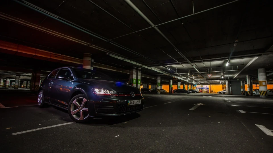 Volkswagen Golf GTI 3D Carbon Steel Grey