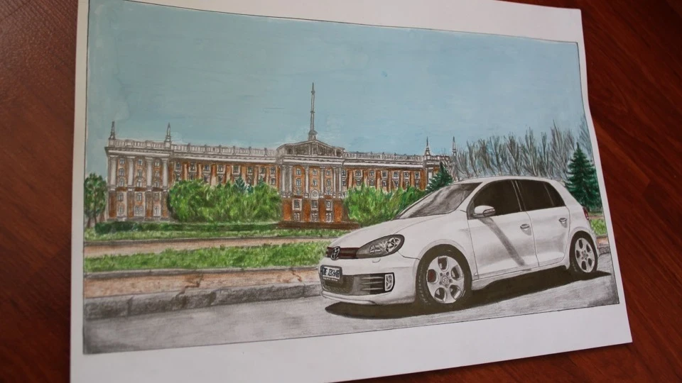 Volkswagen Golf GTI Angry Bird 4