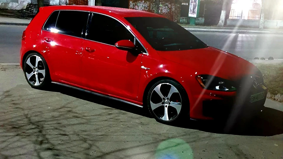Volkswagen Golf GTI mk7 #tornado red st 1+ 4
