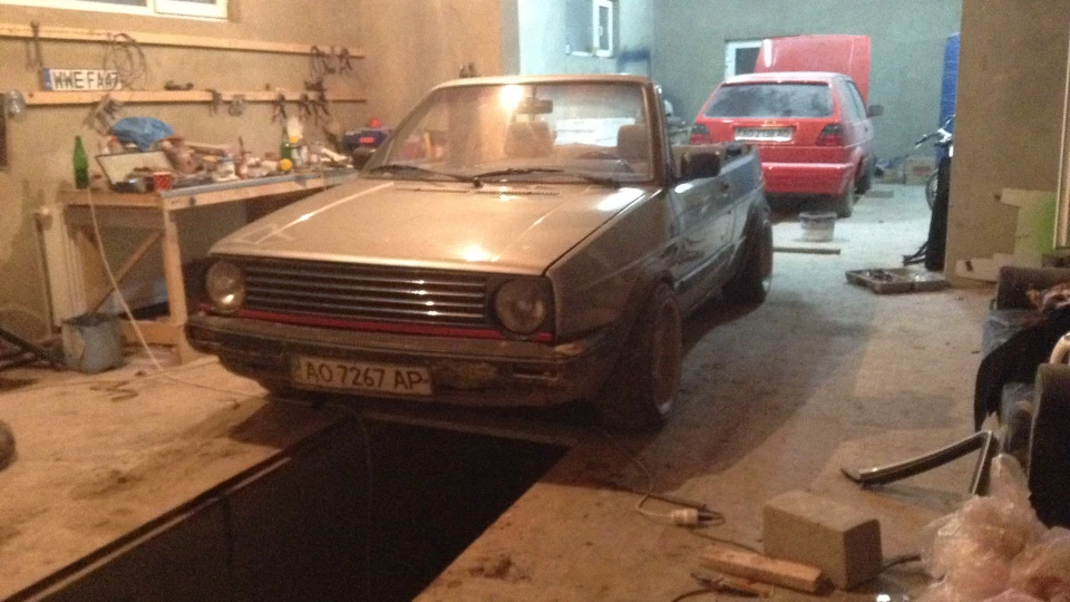 Volkswagen Golf Кабріо))