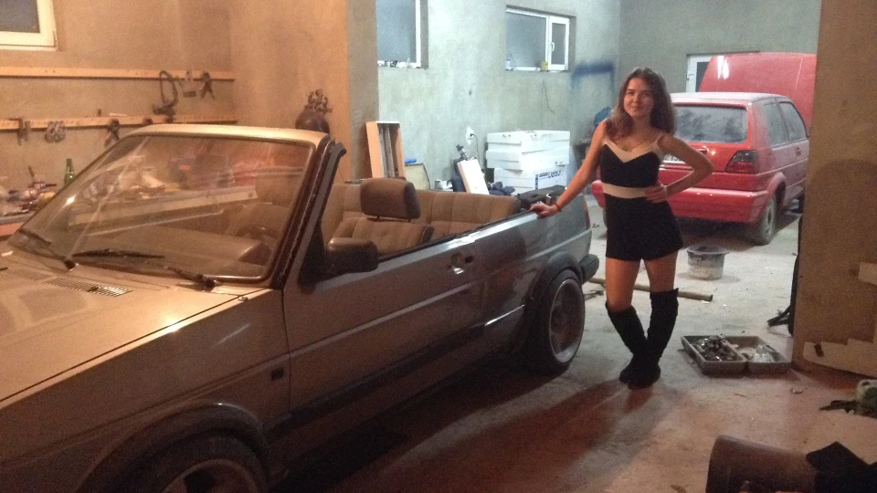 Volkswagen Golf Кабріо)) 5
