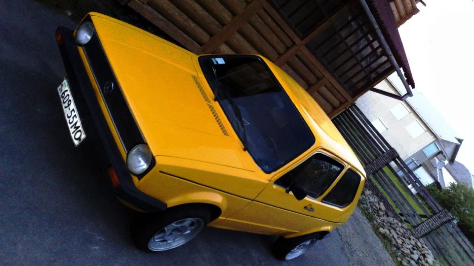 Volkswagen Golf мк1 Банан 18+ О_о