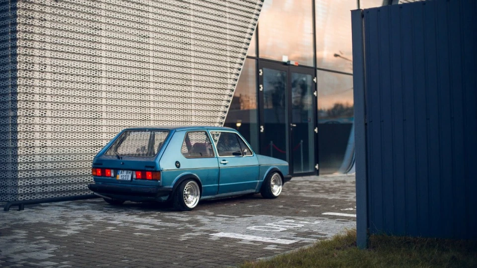 Volkswagen Golf Rabbit mk1 Леопард 2