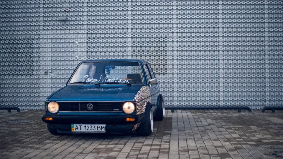 Volkswagen Golf Rabbit mk1 Леопард 3