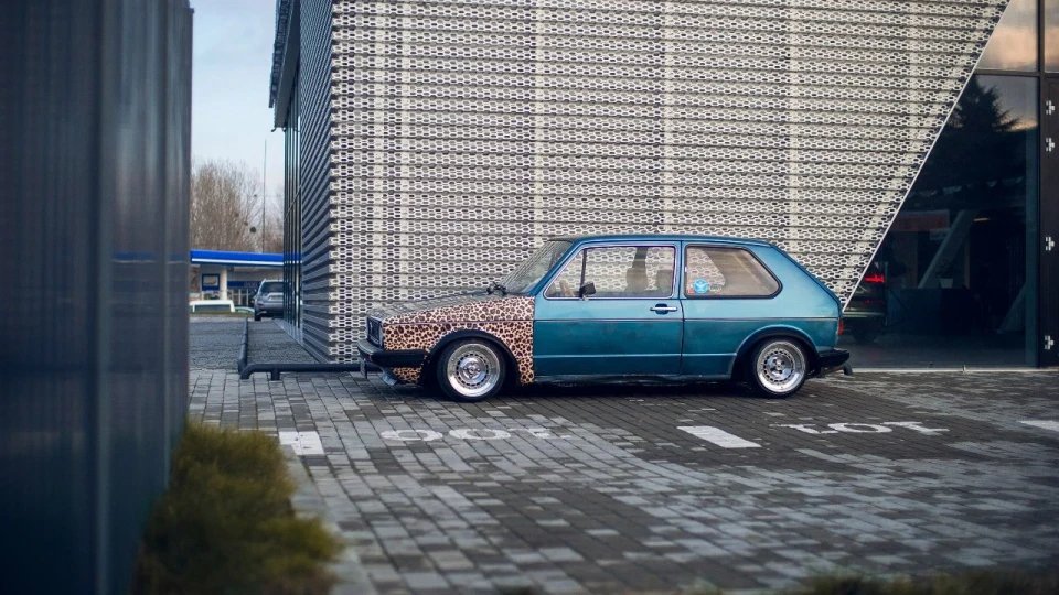 Volkswagen Golf Rabbit mk1 Леопард 4