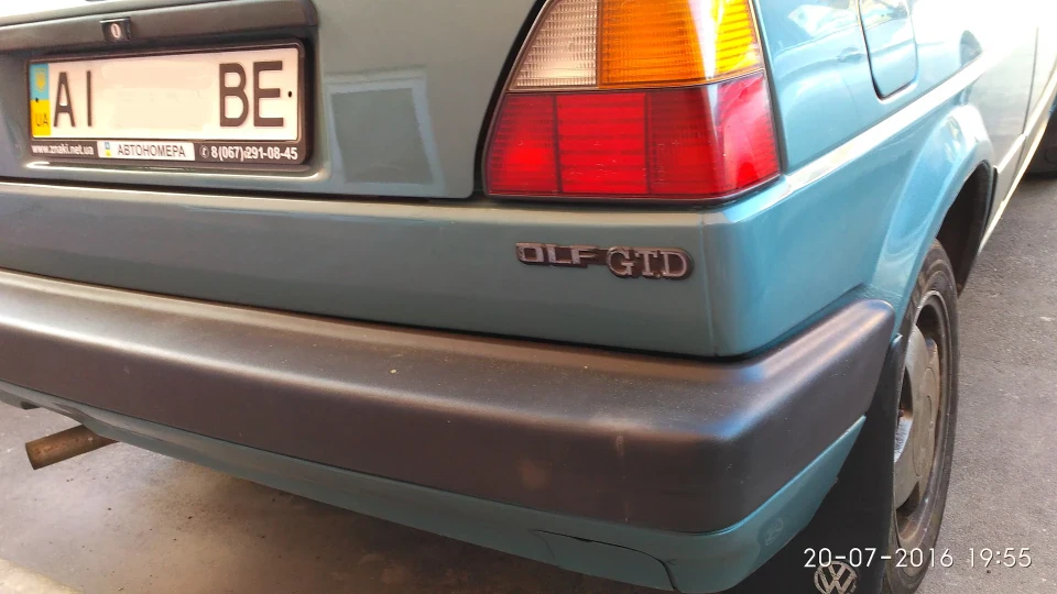 Volkswagen Golf Такий ось GTD 2