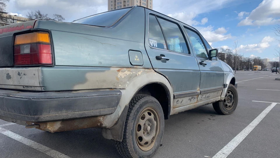Volkswagen Jetta MK2 1.8ADZ #навсебабки 3