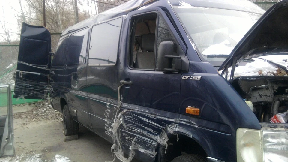 Volkswagen LT переробка з бруду в кн 4