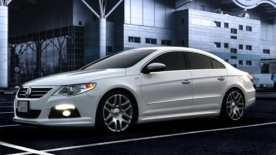 Volkswagen Passat CC F-15 у будівлі 5