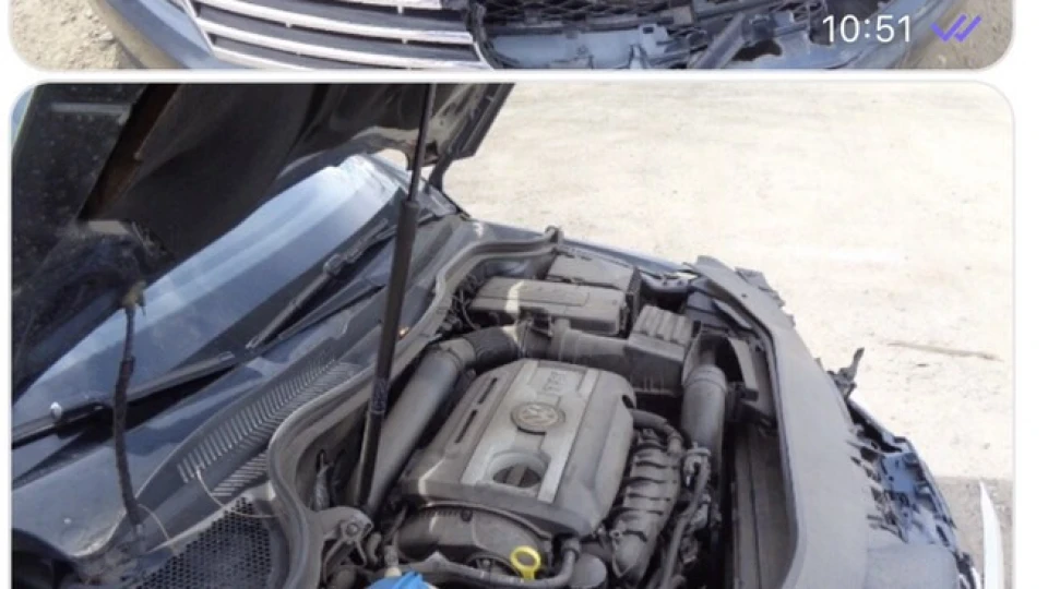 Volkswagen Passat CC Сірий мокрий асфальт 2