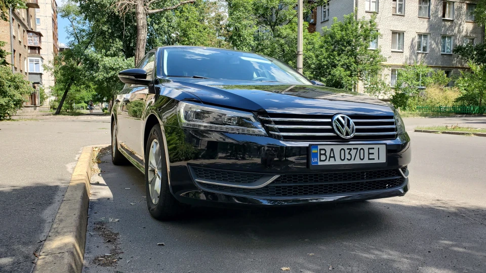 Volkswagen Passat US Чорна Ластівка 2.5