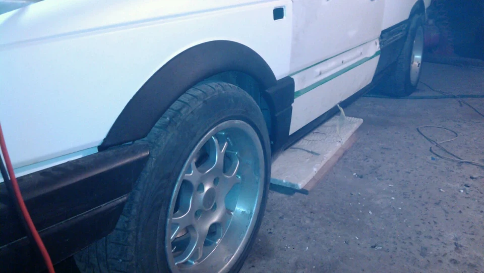 Volkswagen Passat Variant Білий Бульдозер 5