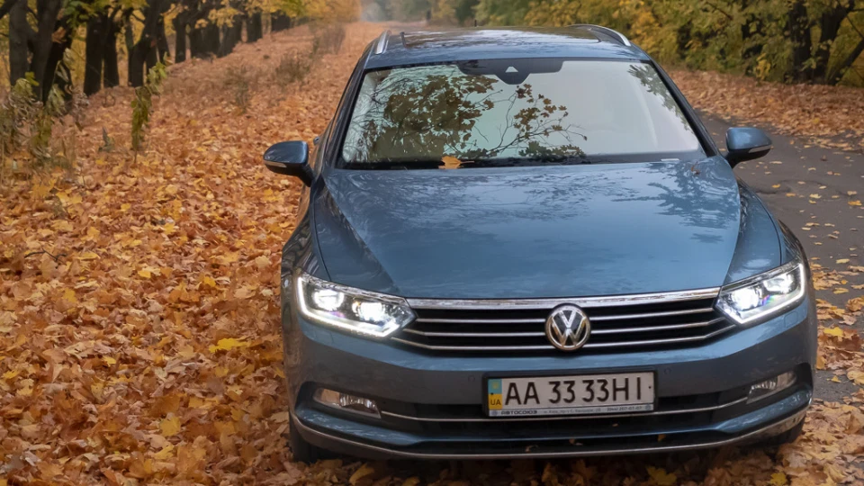 Volkswagen Passat Variant синій кракаділ 5