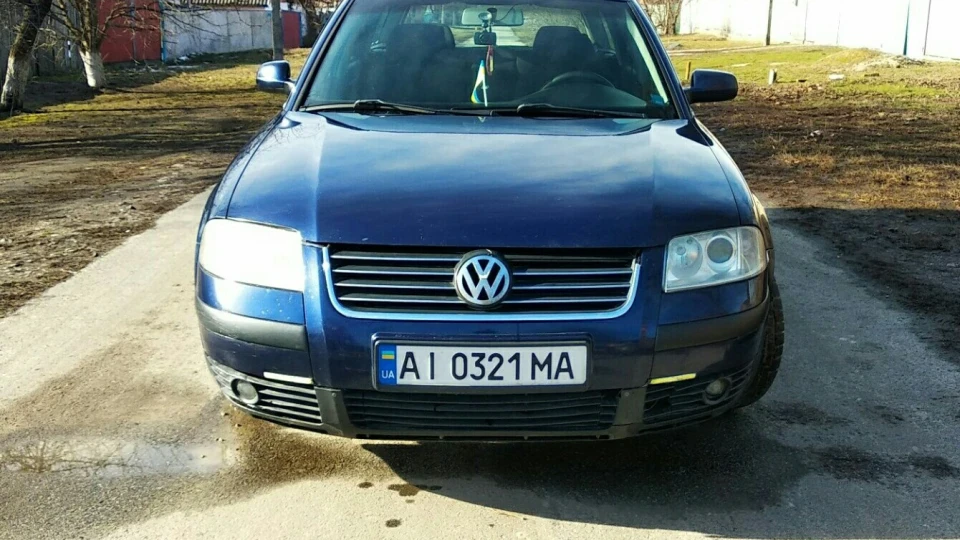 Volkswagen Passat Variant Синій крейсер