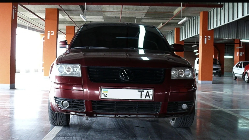 Volkswagen Passat Вишневий 2