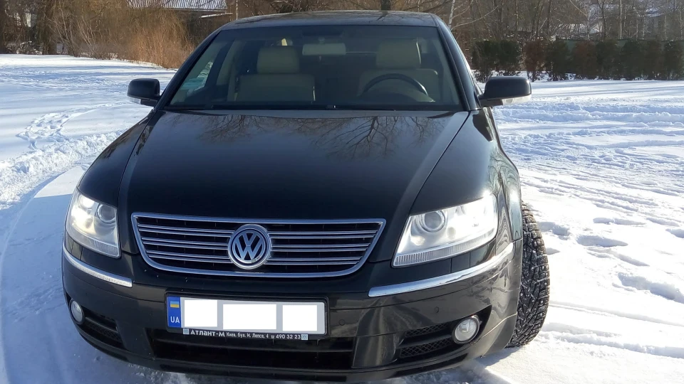 Volkswagen Phaeton Schwarze yacht 4