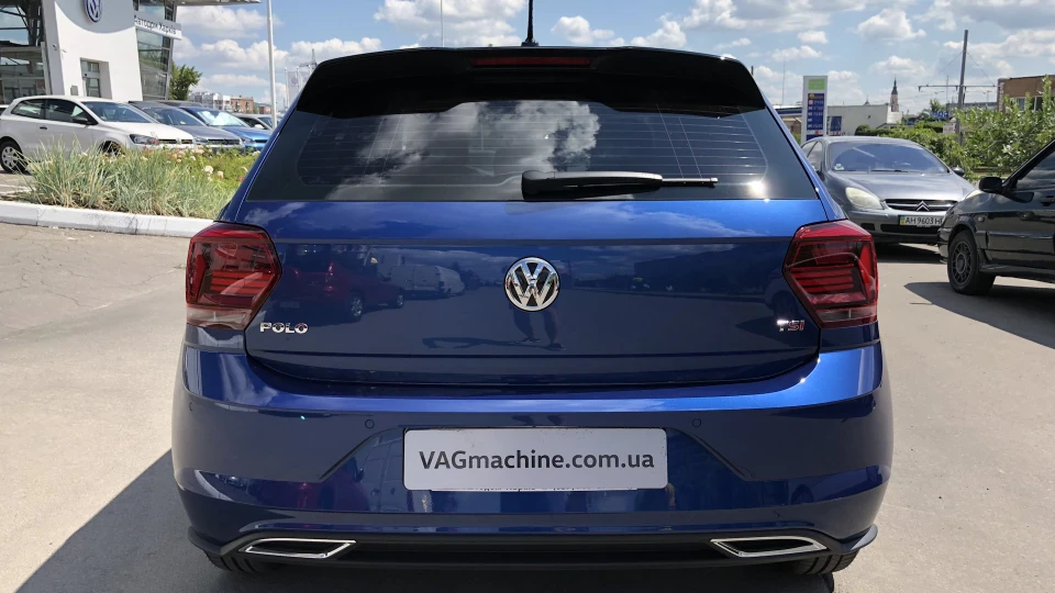 Volkswagen Polo Hatchback 2G R-line Reef Blue 2